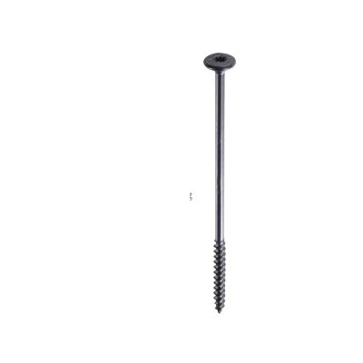 HeadLOK FMHLGM278-12 Fastener, 3/16 in Thread, 2-7/8 in L, Coarse Thread, Flat Head, Star Drive, Steel