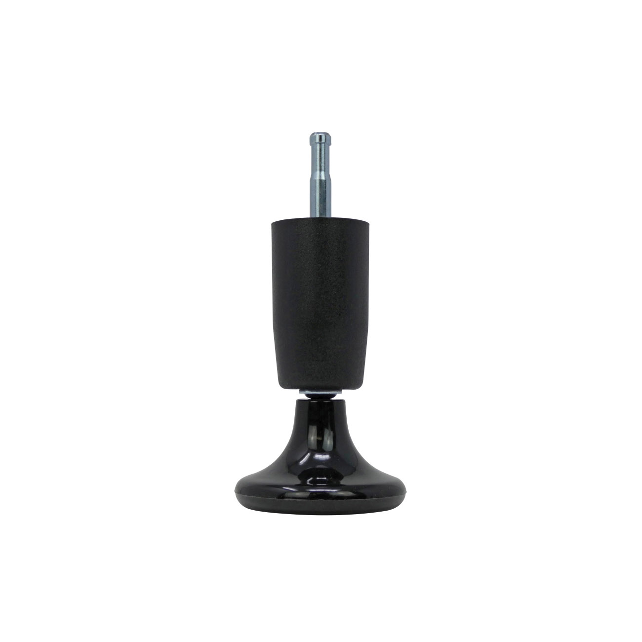 Bed Slider, Shepherd Hardware, 250 lb, Plastic, Black, 6-5/8 in H Dimensions, 2/PK - 2