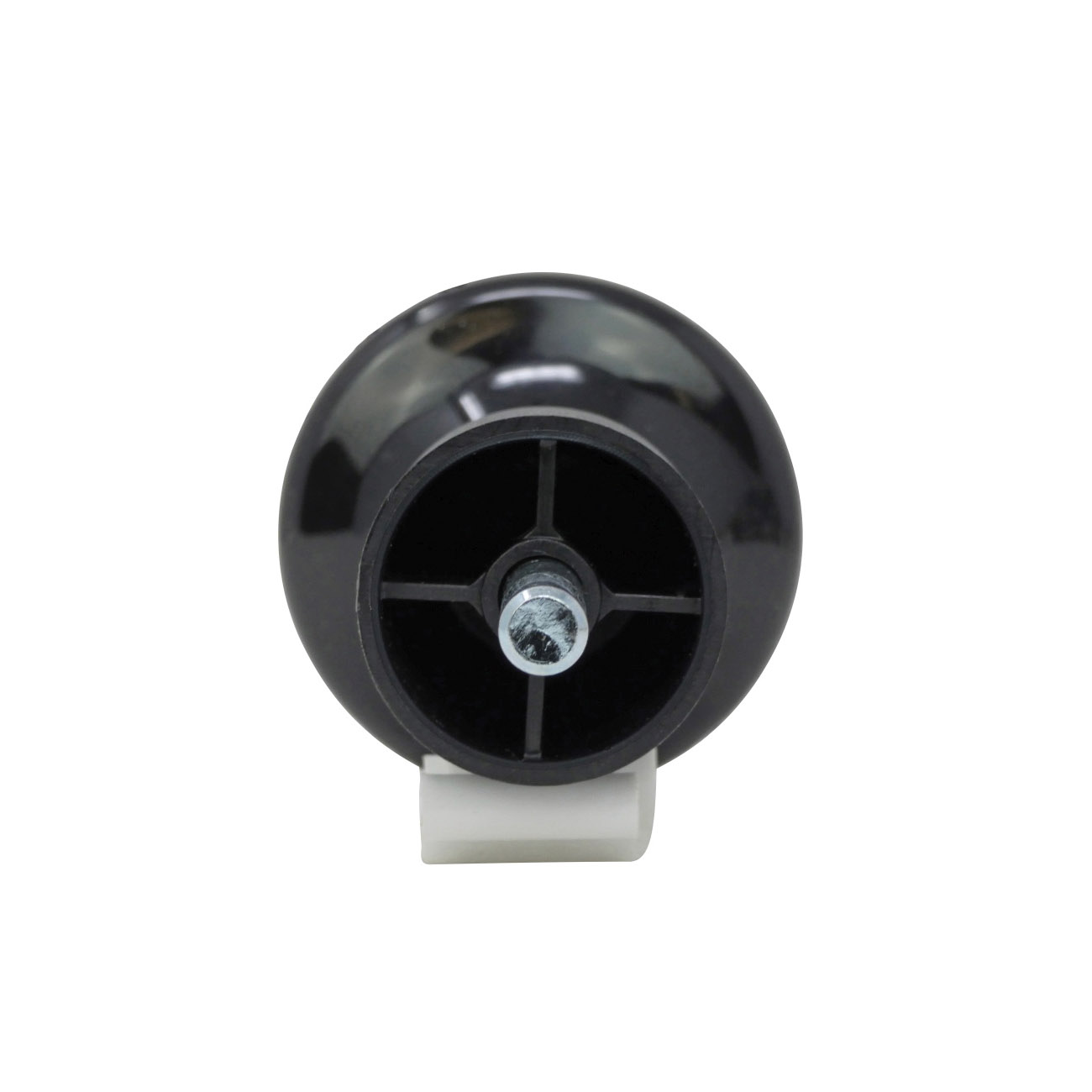 Bed Slider, Shepherd Hardware, 250 lb, Plastic, Black, 6-5/8 in H Dimensions, 2/PK - 4