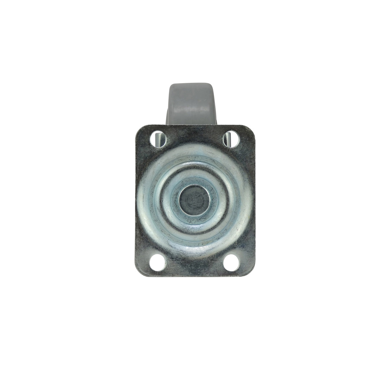 Swivel Caster, Shepherd Hardware, 4 in Dia Wheel, Thermoplastic Rubber Wheel, Black/Gray, 250 lb - 2