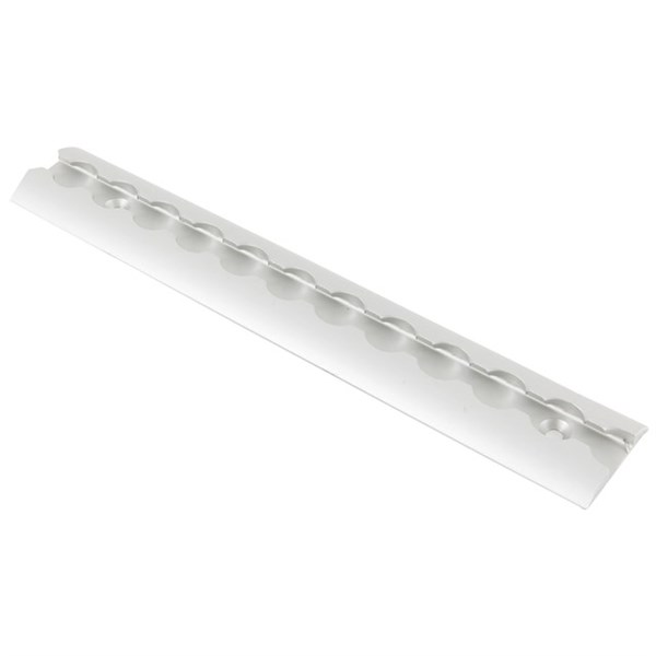 Beveled O-Track, Keeper, Heavy-Duty, Aluminum, Zinc-Plated - 2