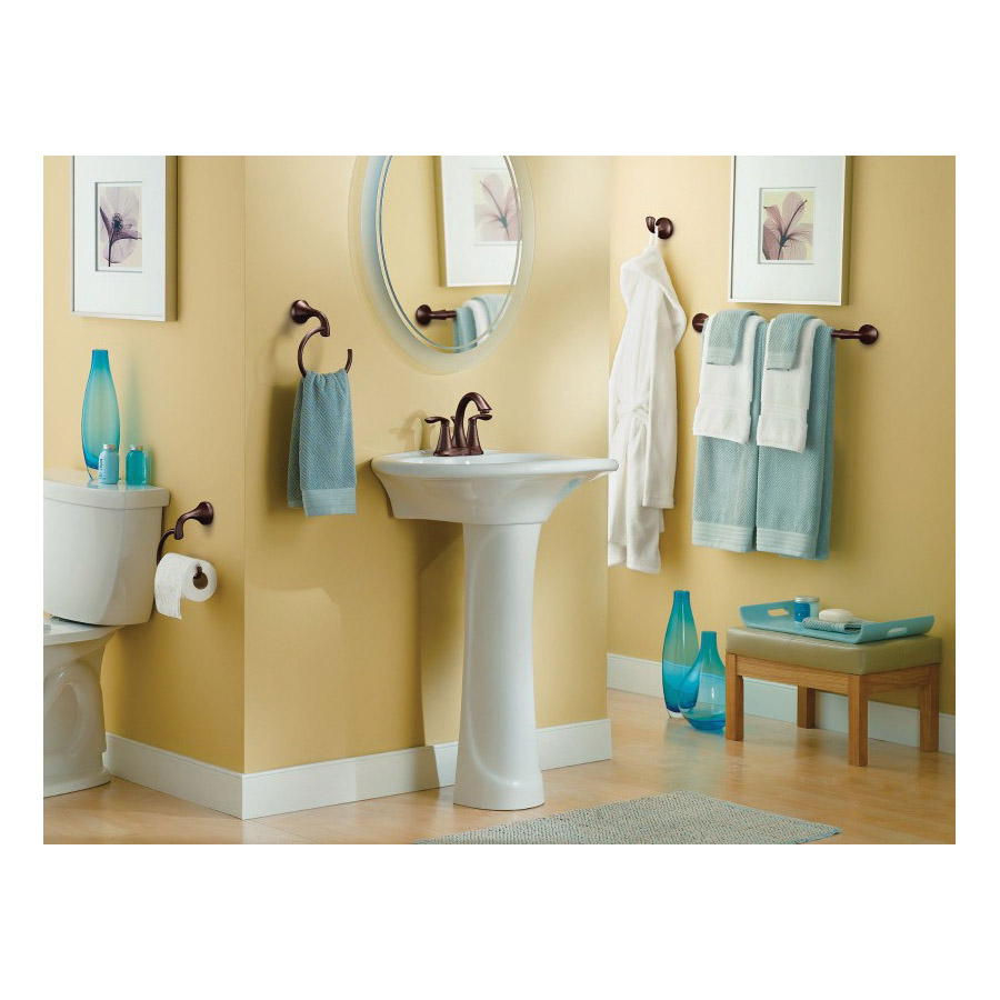 Eva Paper Holder, Moen, Oil-Rubbed Bronze - 2