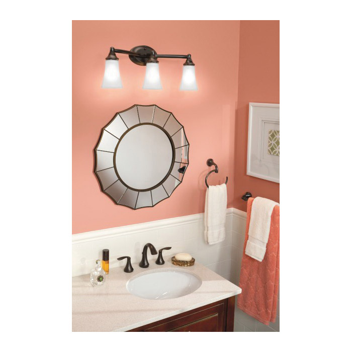 Eva Towel Bar, Moen, 24 in L, Oil-Rubbed Bronze - 2