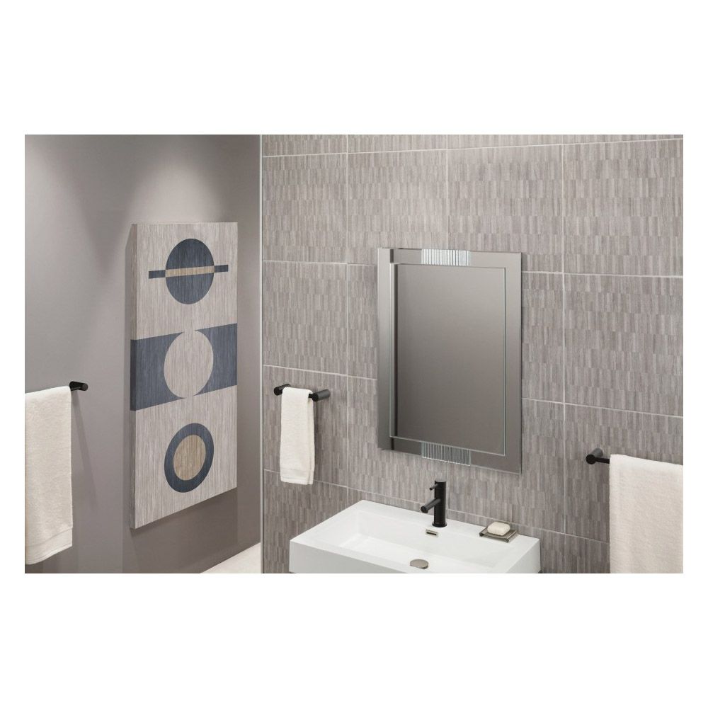 Align Hand Towel Bar, Moen, Matte Black - 2