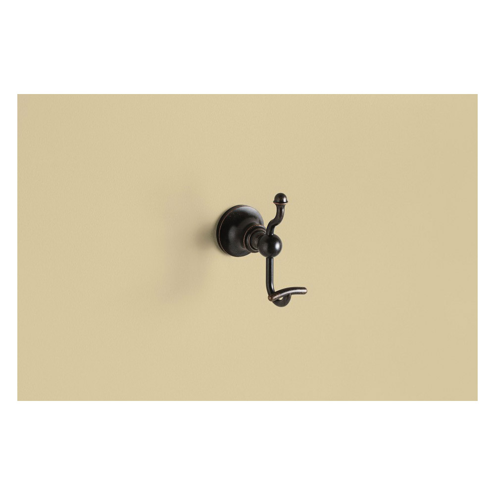 Vale Robe Hook, Moen, 2-Hook, Oil-Rubbed Bronze - 4