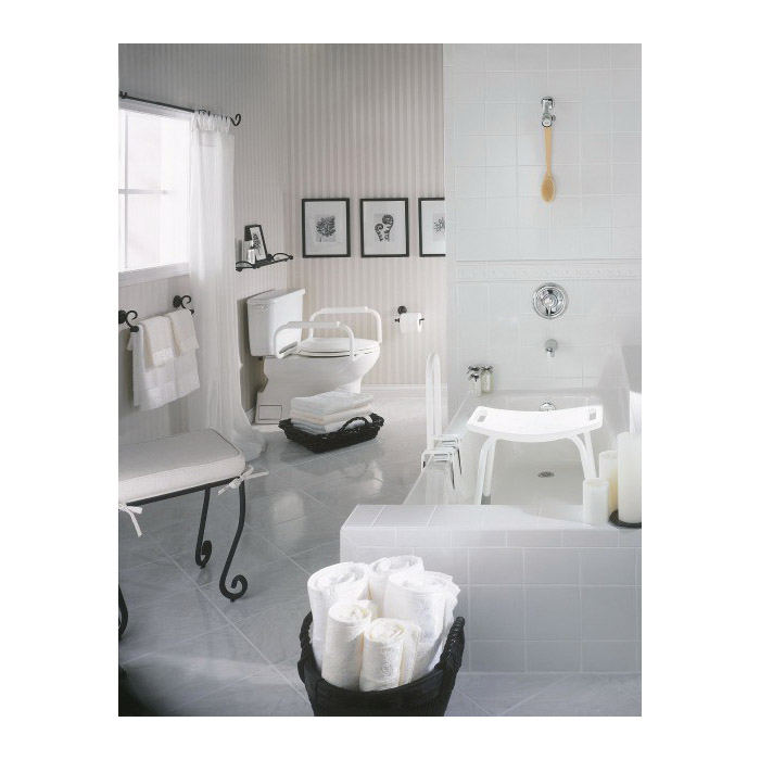Home Care Toilet Safety Bar, Moen, White - 3