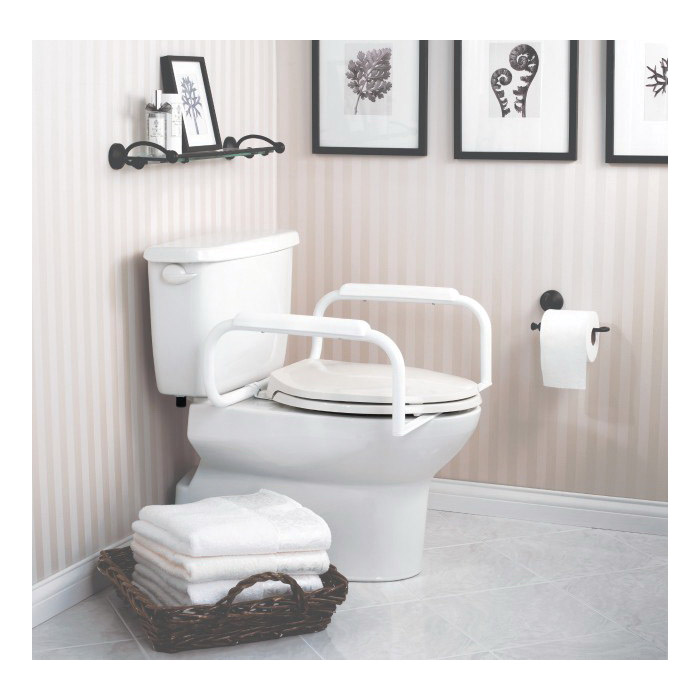 Home Care Toilet Safety Bar, Moen, White - 5