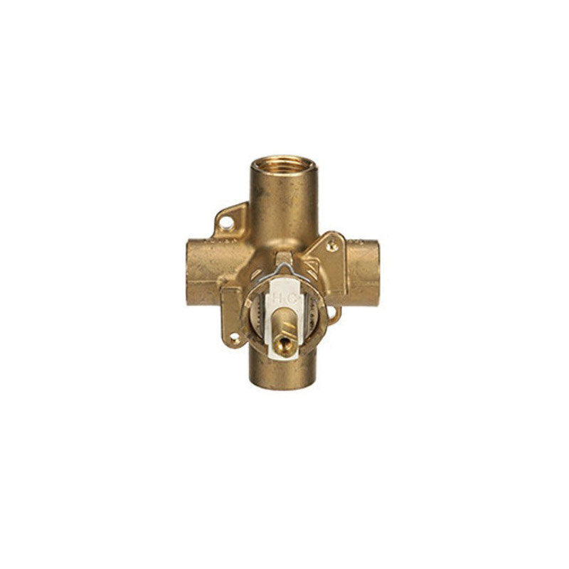M-Pact Pressure-Balanced Tub and Shower, Moen, Valve Only, Brass Body - 2