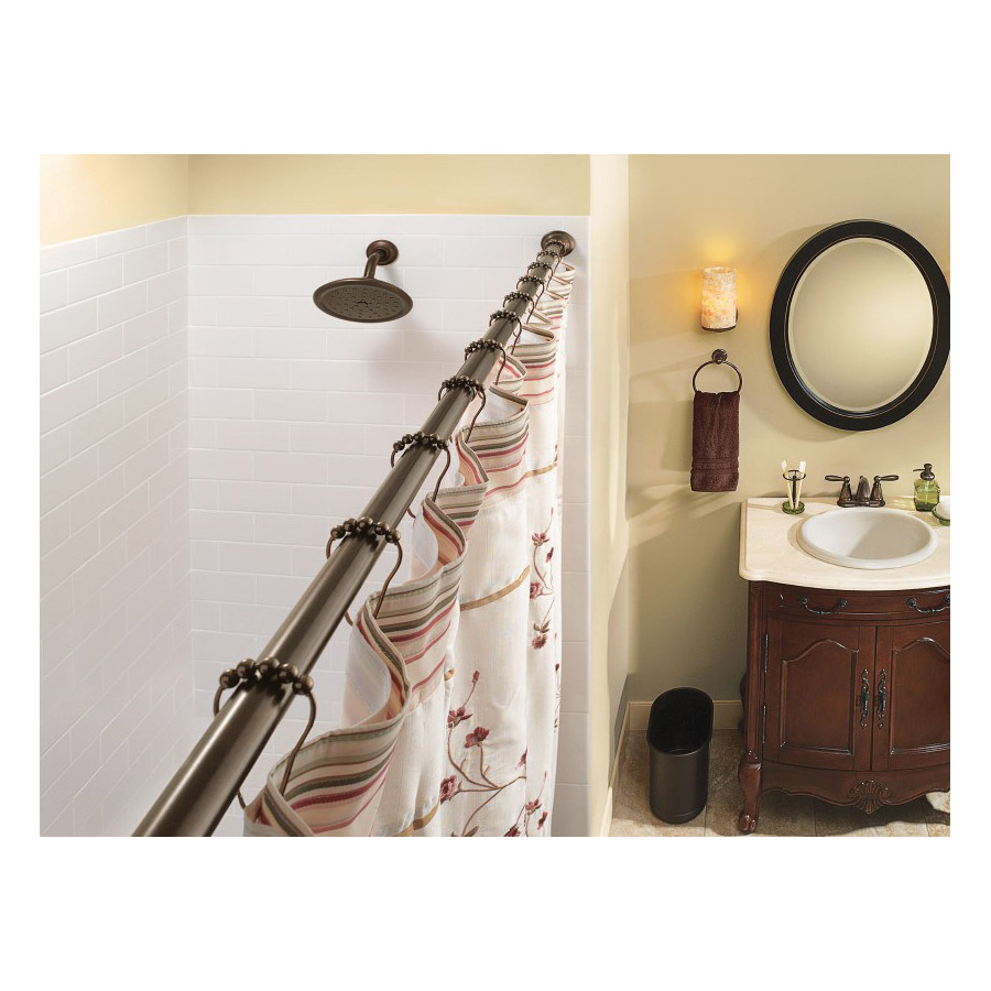 Tension Shower Rod, Moen, Old World Bronze - 2