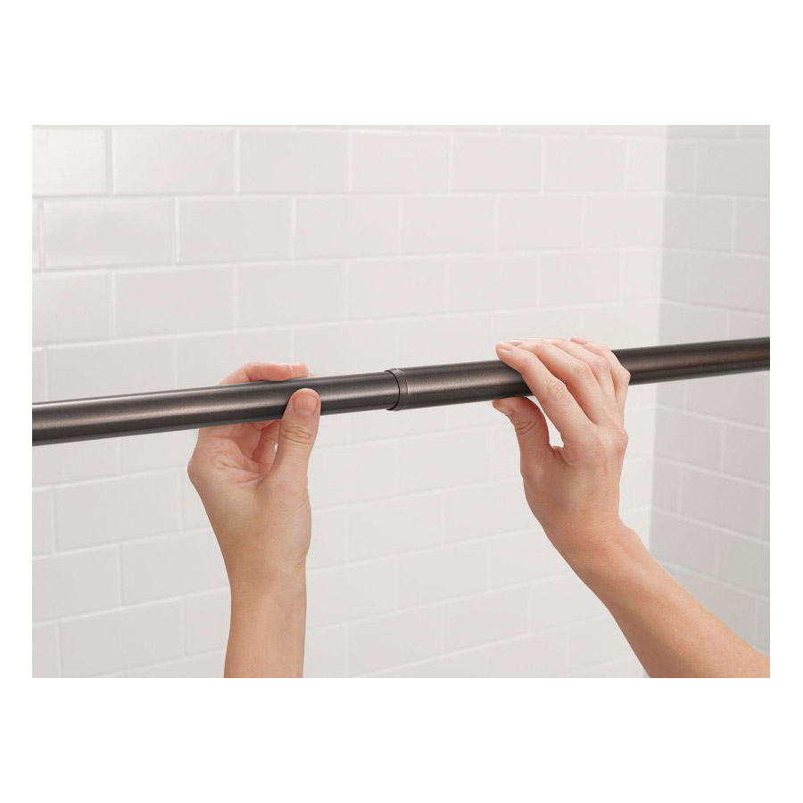 Tension Shower Rod, Moen, Old World Bronze - 3
