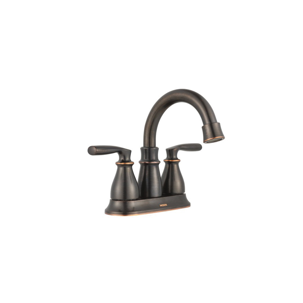 Hilliard Bath Faucet, Moen, 2-Handle, Mediterranean Bronze - 2