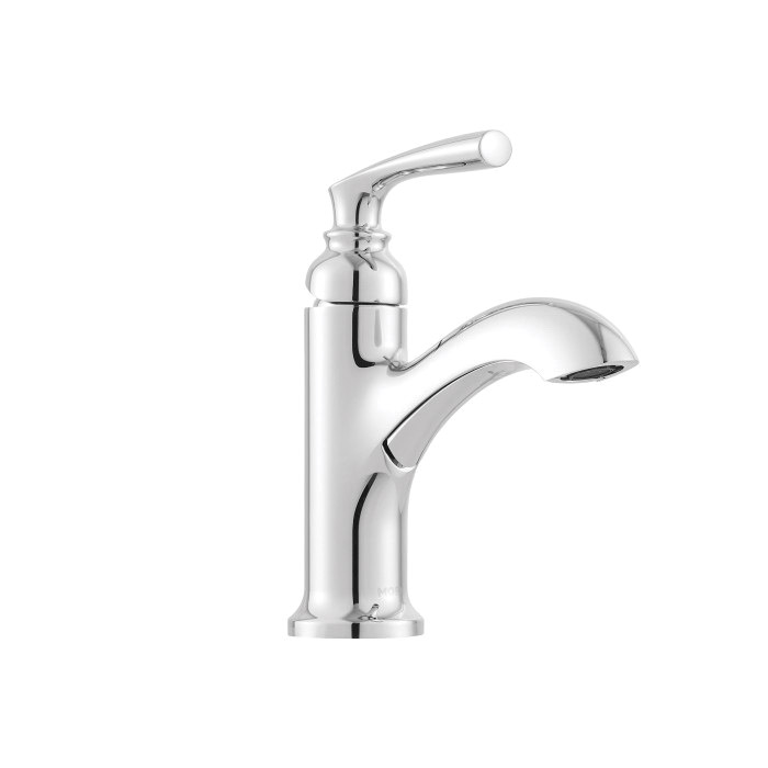 Hilliard Bath Faucet, Moen, 1-Handle, Chrome - 3