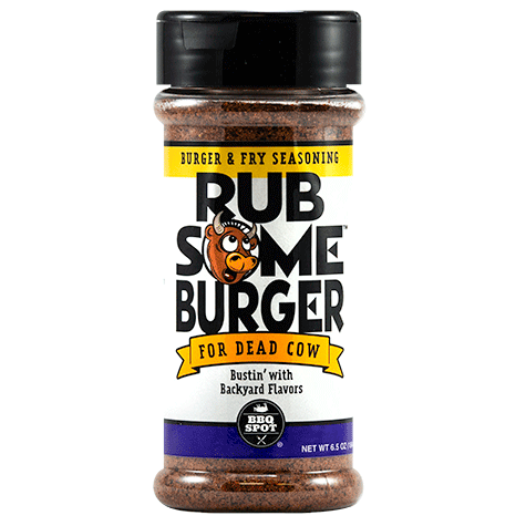 OW85190 Burger BBQ Rub, 6.5 oz