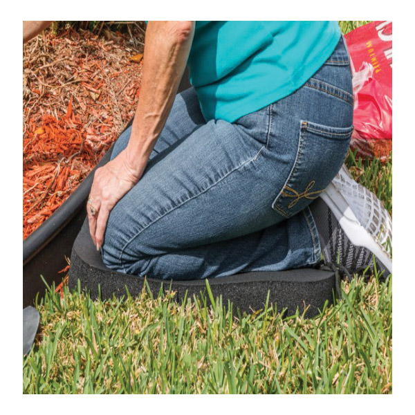 Kneeling Pad, Earth Edge, NBR, Black 20 in x 15 in x 2 in thick - 3