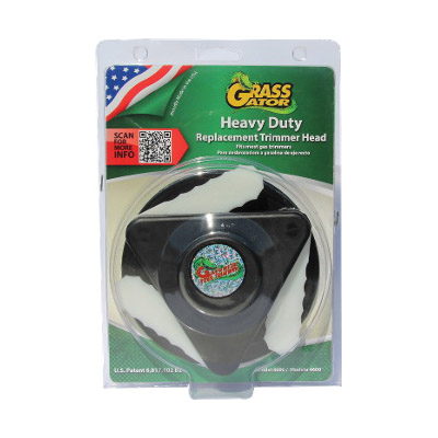 Replacement String Trimmer Head, Heavy-Duty Nylon Bladed, Grassgator - 2