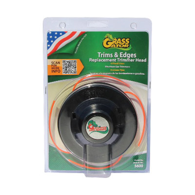 Replacement String Trimmer Head, Fixed Line, Grassgator - 2