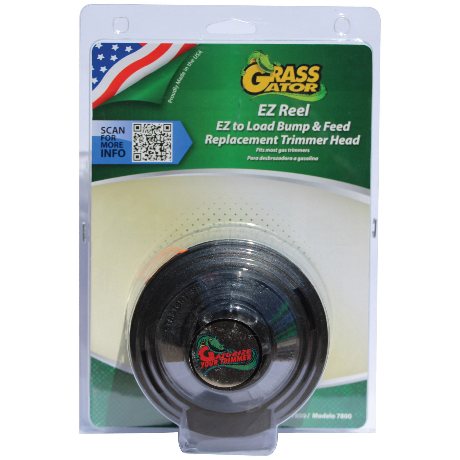 Replacement String Trimmer Head, Bump & Feed, Grassgator - 2