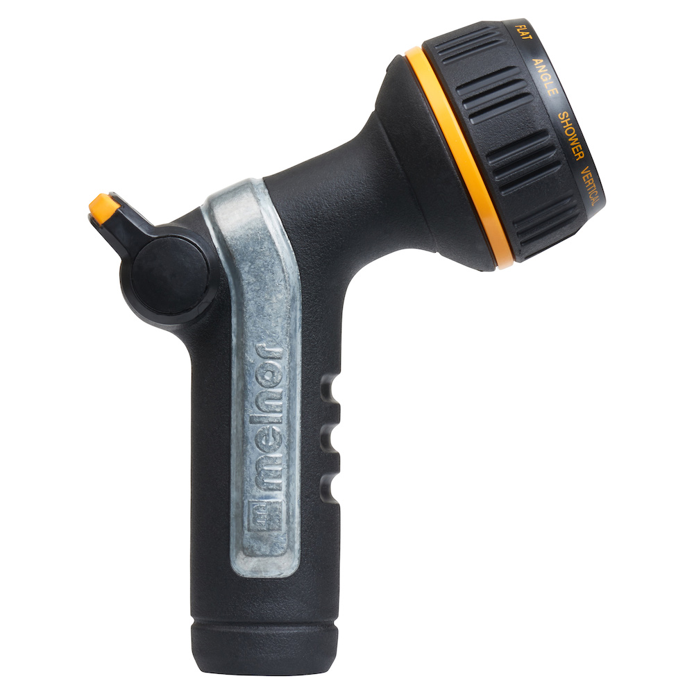 Nozzle with Thumb Control, Melnor, Metal, Black/Gray - 3