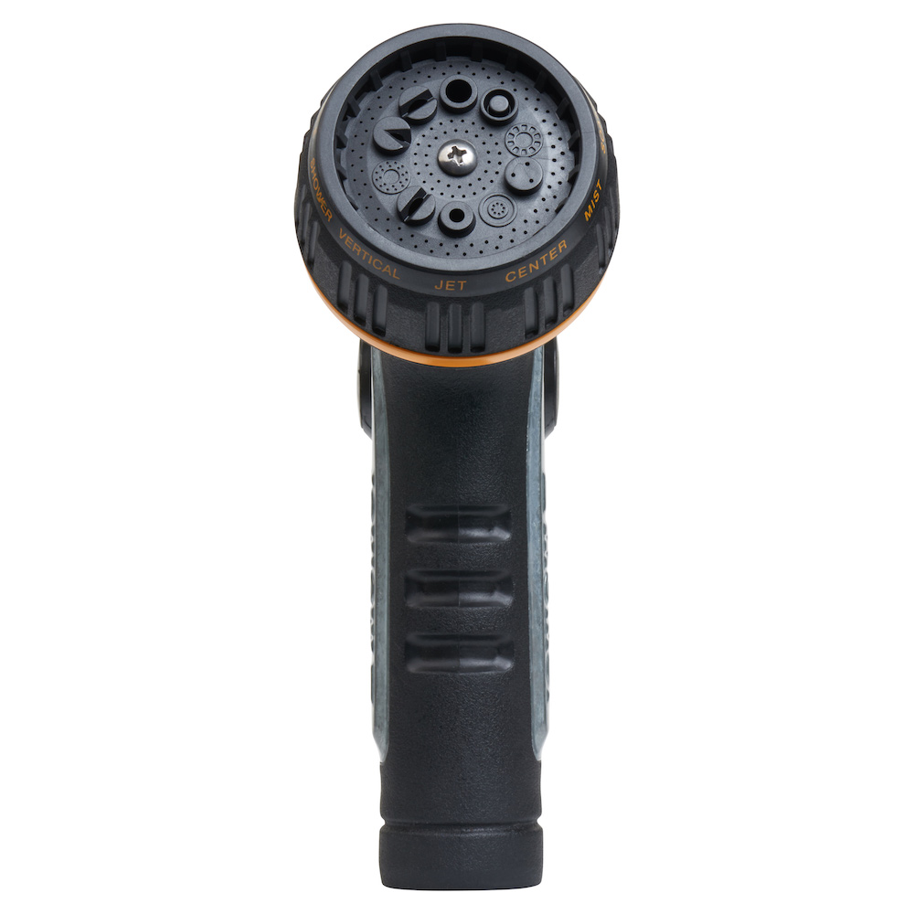 Nozzle with Thumb Control, Melnor, Metal, Black/Gray - 5