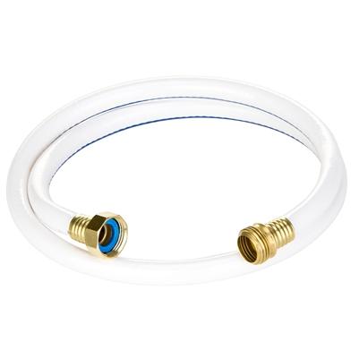 Rv/Marine Hose, Swan, 4 ft L, Rubber, White - 2