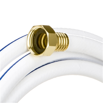 Rv/Marine Hose, Swan, 4 ft L, Rubber, White - 3