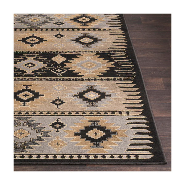 Paramount Runner, Surya, Brown, 2 ft 2 in W, 7 ft 7 in L - 3