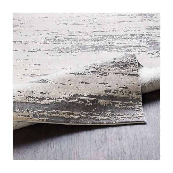 Tibetan Area Rug, Surya, Gray, 5 ft 3 in W, 7 ft 7 in L - 3