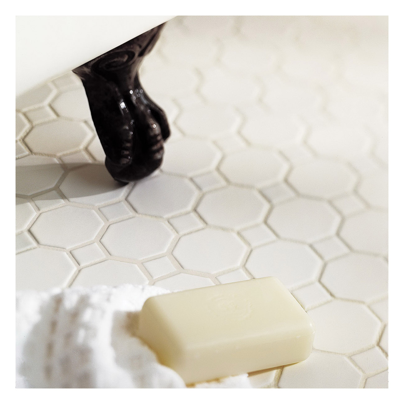 Daltile Mosaic Tile, Dal-Tile Distribution Inc, Ceramic Porcelain, Geometric, 12 in L, 12 in W - 1