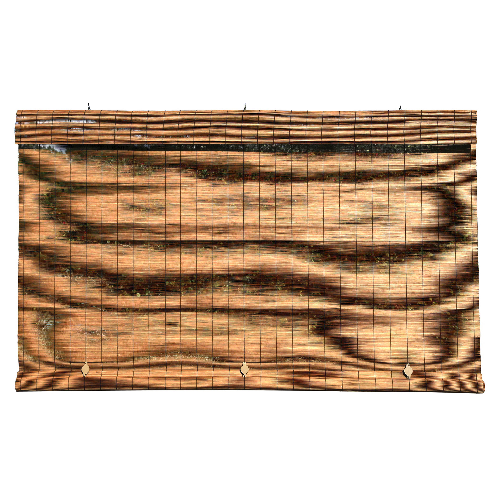 Matchstick Roll-Up, Radiance, 72 in L, 48 in W, Bamboo, Fruitwood - 2