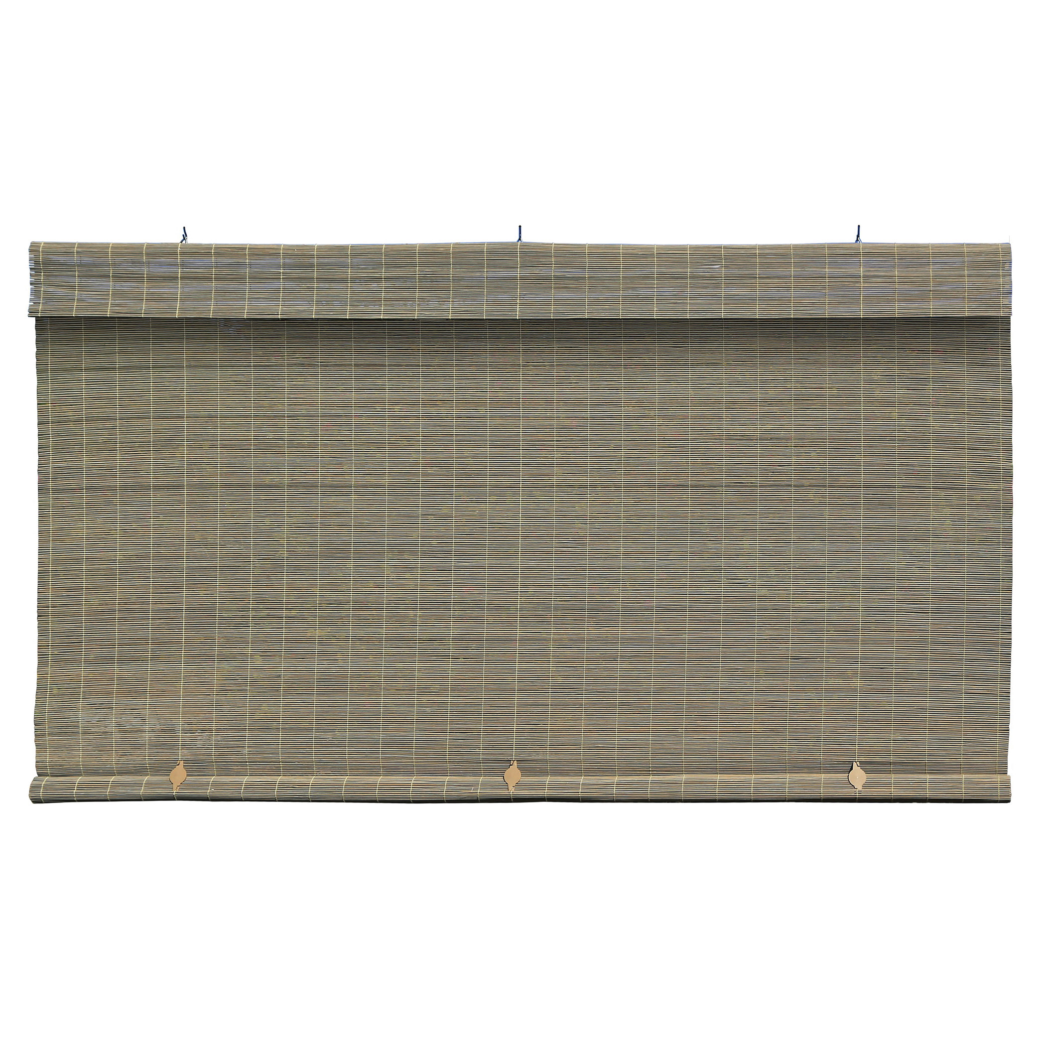 Matchstick Roll-Up, Radiance, 72 in L, 96 in W, Bamboo, Driftwood - 2