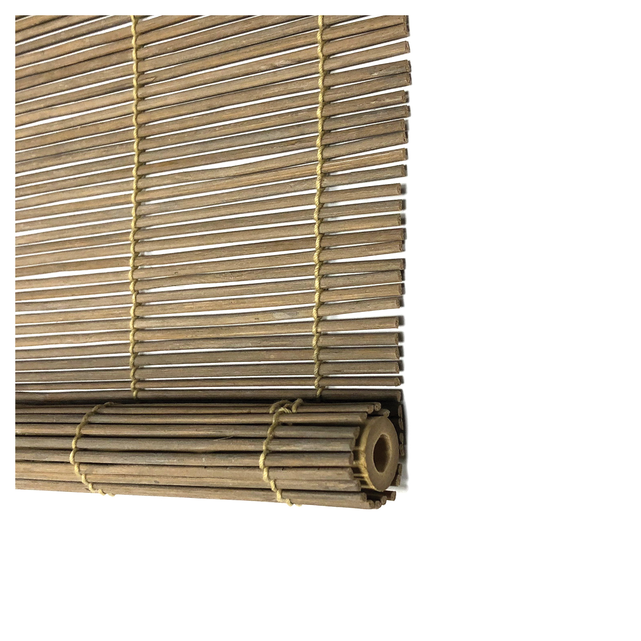 Matchstick Roll-Up, Radiance, 72 in L, 96 in W, Bamboo, Driftwood - 4
