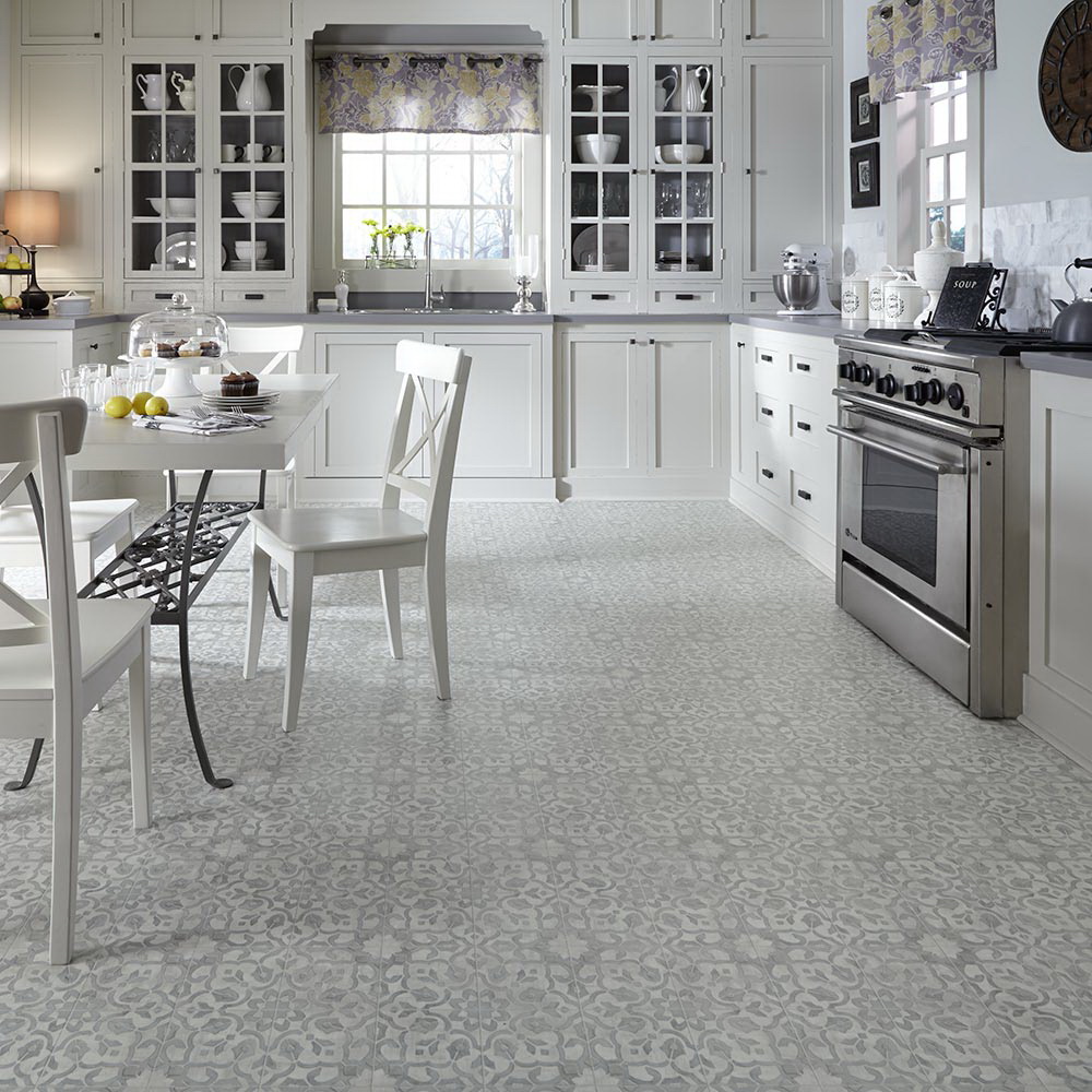 Mannington Revive Series Vinyl Sheet, Mannington Mills Inc, 12 ft W x Cut to Length, Pewter - 2