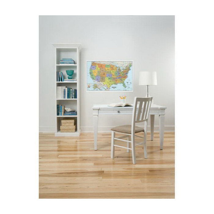 Wallpops, Usa Dry Erase Map, 36 in L, 24 in W - 2
