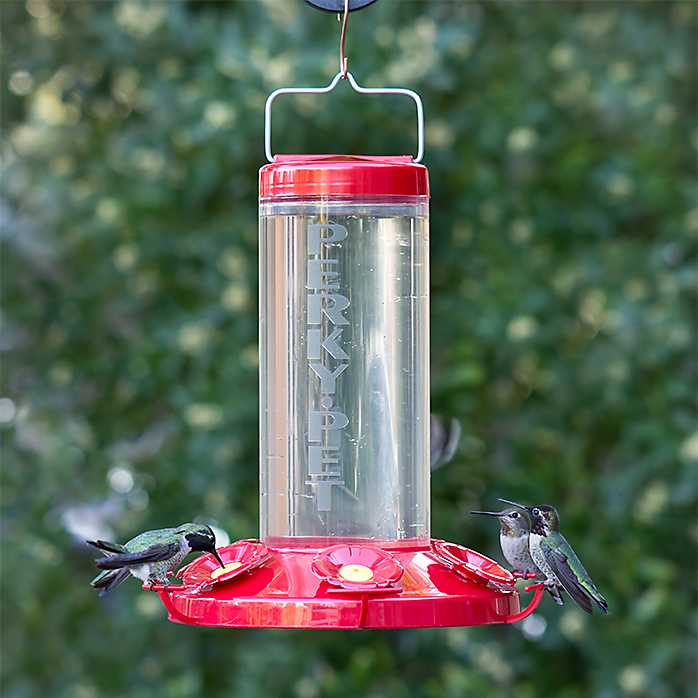 Hummingbird Feeder, Perky-Pet, 48 fl-oz Nectar Capacity, 6-Port/Perch, Plastic - 3