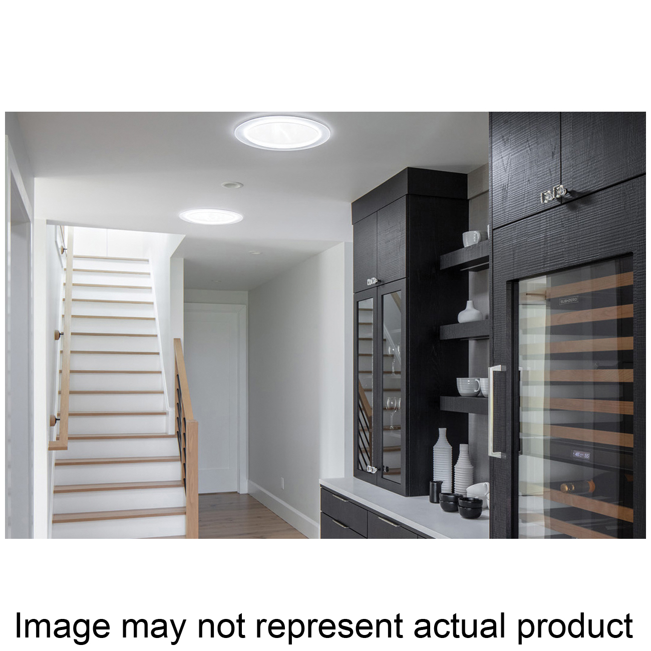 Tubular Skylight, Velux, 10 in Dia, 48 in H, Tempered Glass, High-Performance Double Glaze, Gray - 1