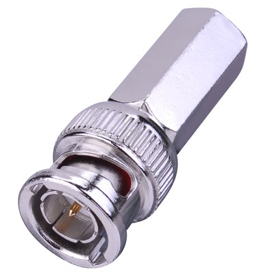 Just Hook It Up JHIU0016 BNC Connector, Metal Housing Material, RG6 Coaxial Cable - 1
