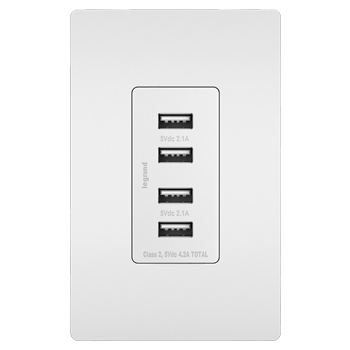 Legrand TM8USB4WCC6