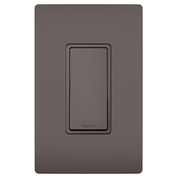 Legrand radiant Series TM870DBCC10 Rocker Switch, 15 A, 120/277 VAC, Screw Terminal, Thermoplastic Housing Material