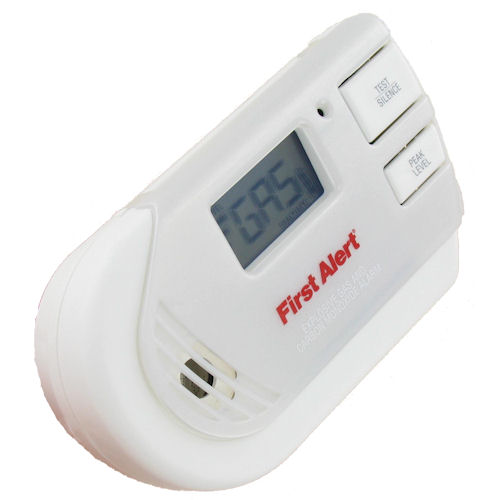 1039760 Explosive Gas/Carbon Monoxide Alarm, Digital Display, 85 dB, Alarm: Audio