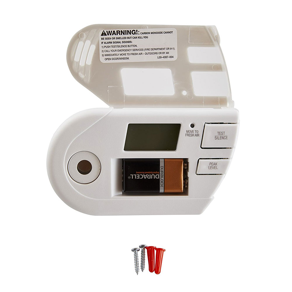 First Alert 1039760 Explosive Gas/Carbon Monoxide Alarm, Digital Display, 85 dB, Alarm: Audio, Electrochemical Sensor - 3
