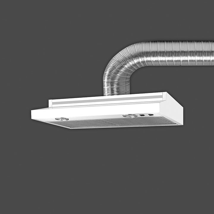 5 in Dia, Dundas Jafine, Flexible Semi-Rigid Duct, 8 ft L, Aluminum - 2