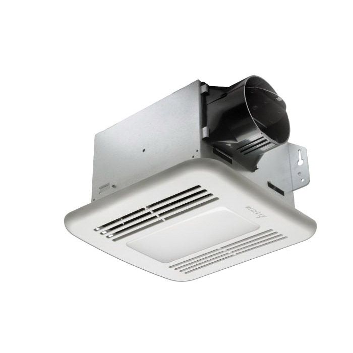 Bath Fan/Dimmable LED Light, Delta, Breez GreenBuilder, 100 cfm - 1