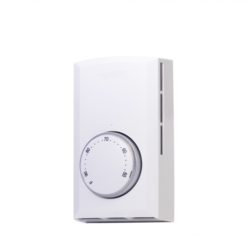 T5 Series Non-Programmable Thermostat, Cadet, 120/208/240 VAC, 5280 W at 240 V, 2640 W at 120 V, White - 3