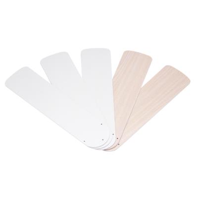 Westinghouse 7741600 Fan Blade, 20-1/2 in L Blade, 5-3/8 in W Blade, MDF, Bleached Oak/White