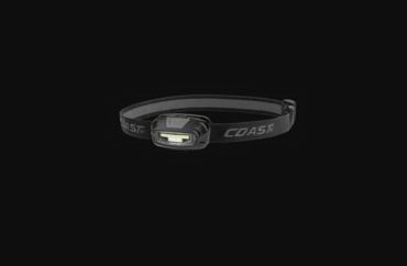 Coast FL13 Headlight, AAA Battery, LED Lamp, 250 Lumens, 68 ft Beam Distance, 13 hr Run Time, Black - 2
