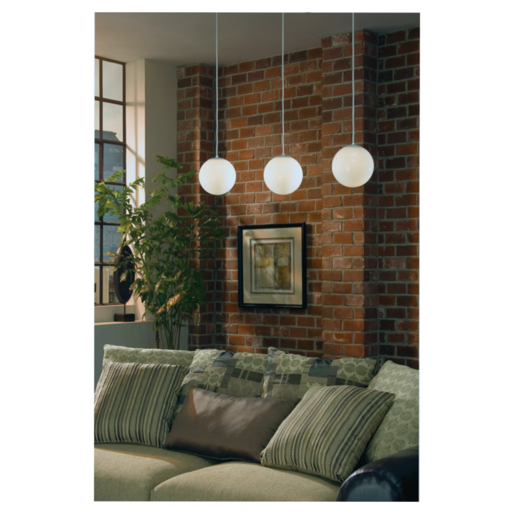 Leo Pendant Light, Sea Gull Lighting, 1-Light, Bronze - 4