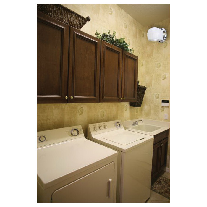Westinghouse 6640200 Wall Fixture with Pull Chain, 120 V, 1-Lamp, Incandescent, LED Lamp, Metal Fixture, Chrome Fixture