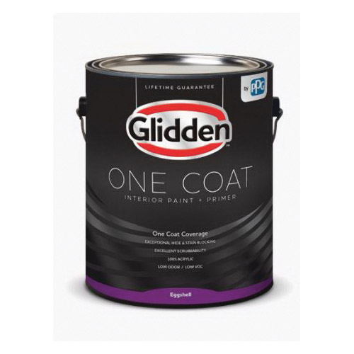 One Coat 1 gal. Eggshell Interior Paint, Midtone Base