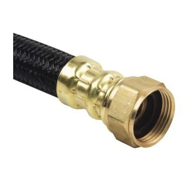 Water Heater Supply Line, Brasscraft, Stainless Steel, 3/4 in FIP X 3/4 in D MIP X 18 in - 2