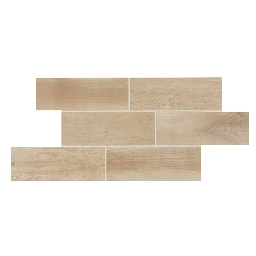 Emblem Series Tile, Daltile, 7 in W x 20 in L, Ceramic, Beige - 1